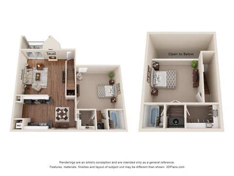 a floor plan of a 2 bedroom apartment